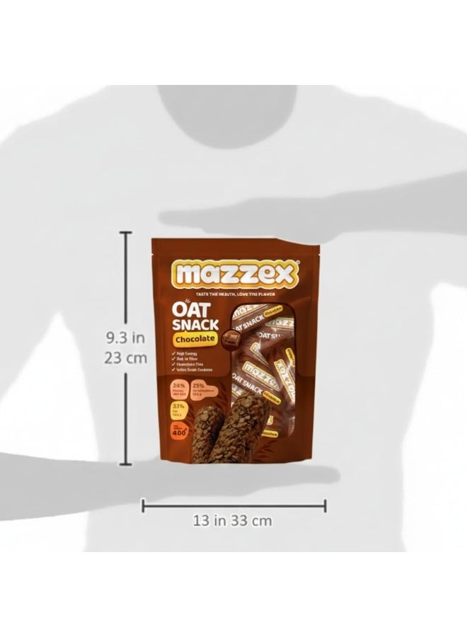 mazzex Chocolate OAT Snack  Bar-400g - Image 4